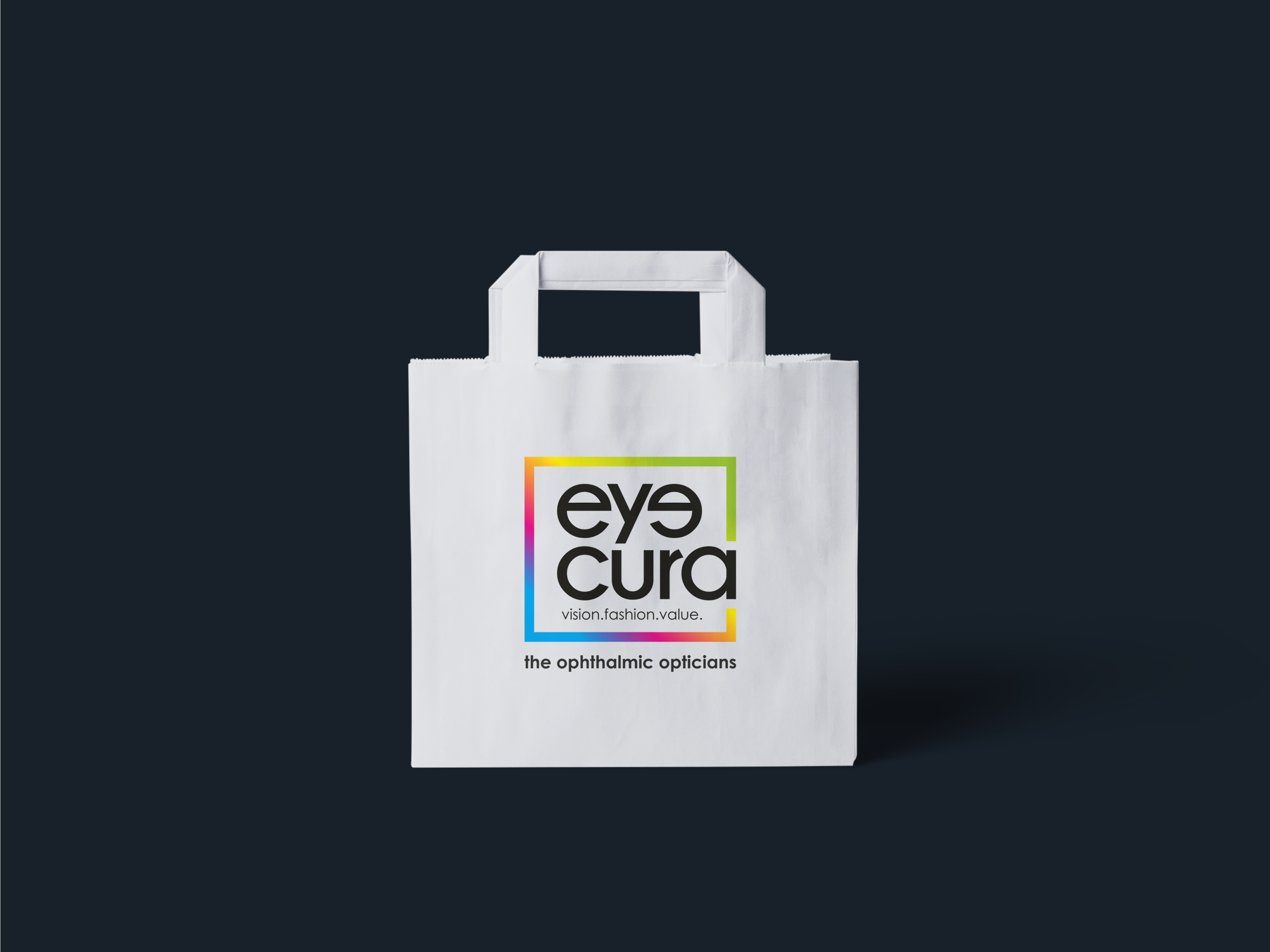 Eyecura Paper Bag Mockup